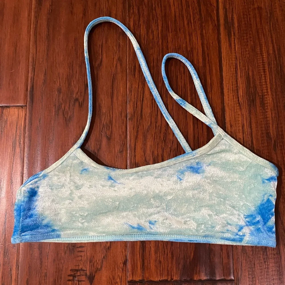 Frankie’s Bikini Blue Velvet Tye Dye XS/M